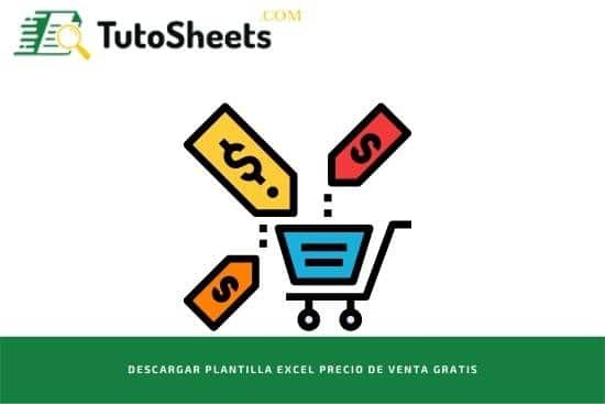 Plantilla Excel precio de venta gratis