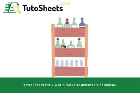 Plantilla de ejemplo de inventario de bodega
