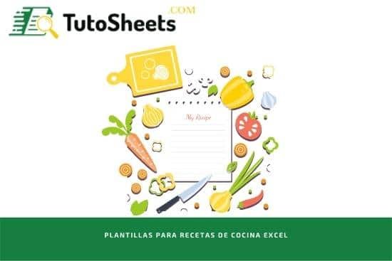 Plantillas para recetas de cocina Excel