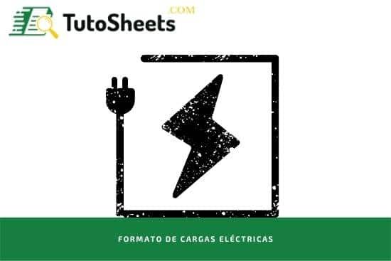 Formato cuadro de cargas eléctricas Excel