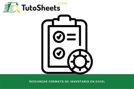 Formato de control de inventarios en Excel