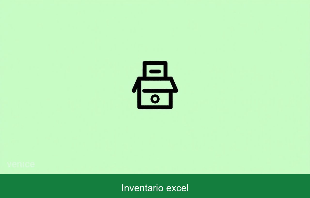 Plantilla Inventario Entradas y Salidas Excel Gratis
