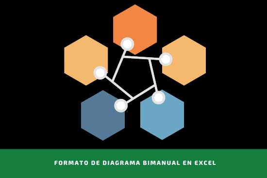 Formato de diagrama bimanual en Excel