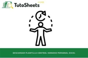 Plantilla control horario personal Excel