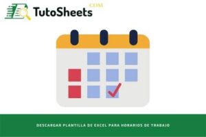Plantilla de Excel para horarios de trabajo