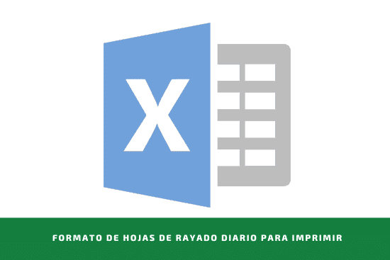 Formato de hojas de rayado diario para imprimir 3