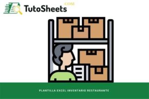 Plantilla Excel inventario restaurante gratis