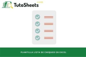Plantilla lista de chequeo en Excel