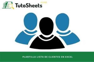 Plantilla lista de clientes en Excel