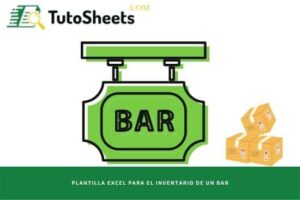 Plantilla Excel para el inventario de un bar